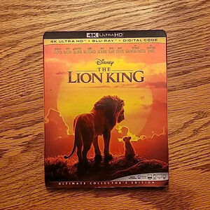 NWT live action new Lion King Movie Never opened 4kultra blu-ray digital LOT B5